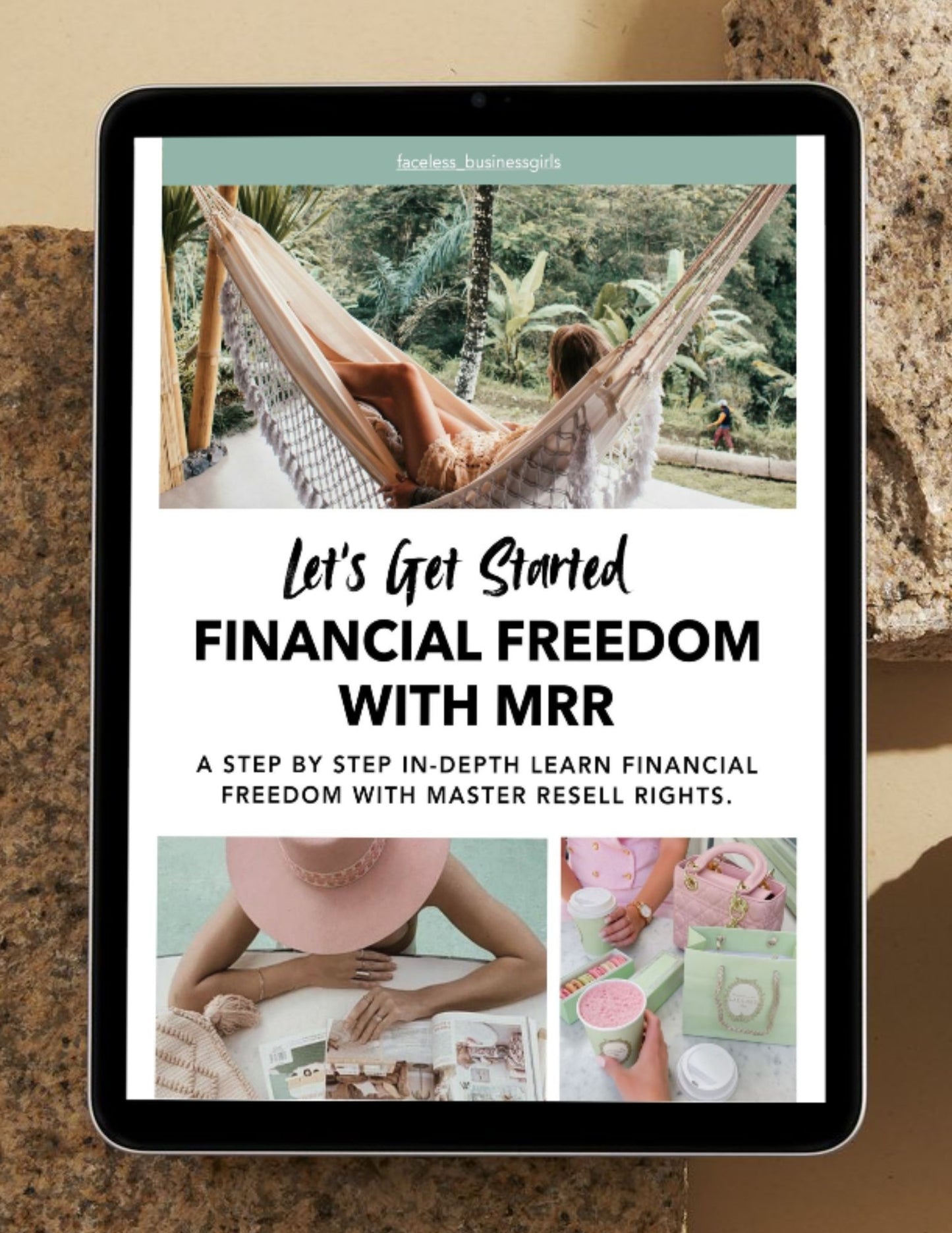 Financial Freedom with Master Resell Rights.