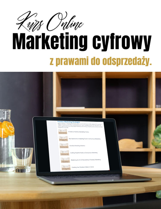 Kurs Online: Marketing cyfrowy z prawami do odsprzedaży