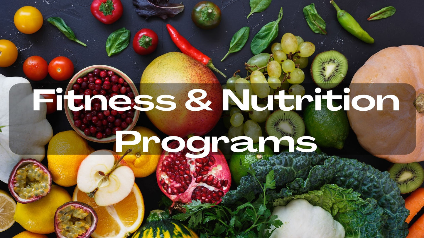 Customized Nutrition program + Home or Gym Workout Program